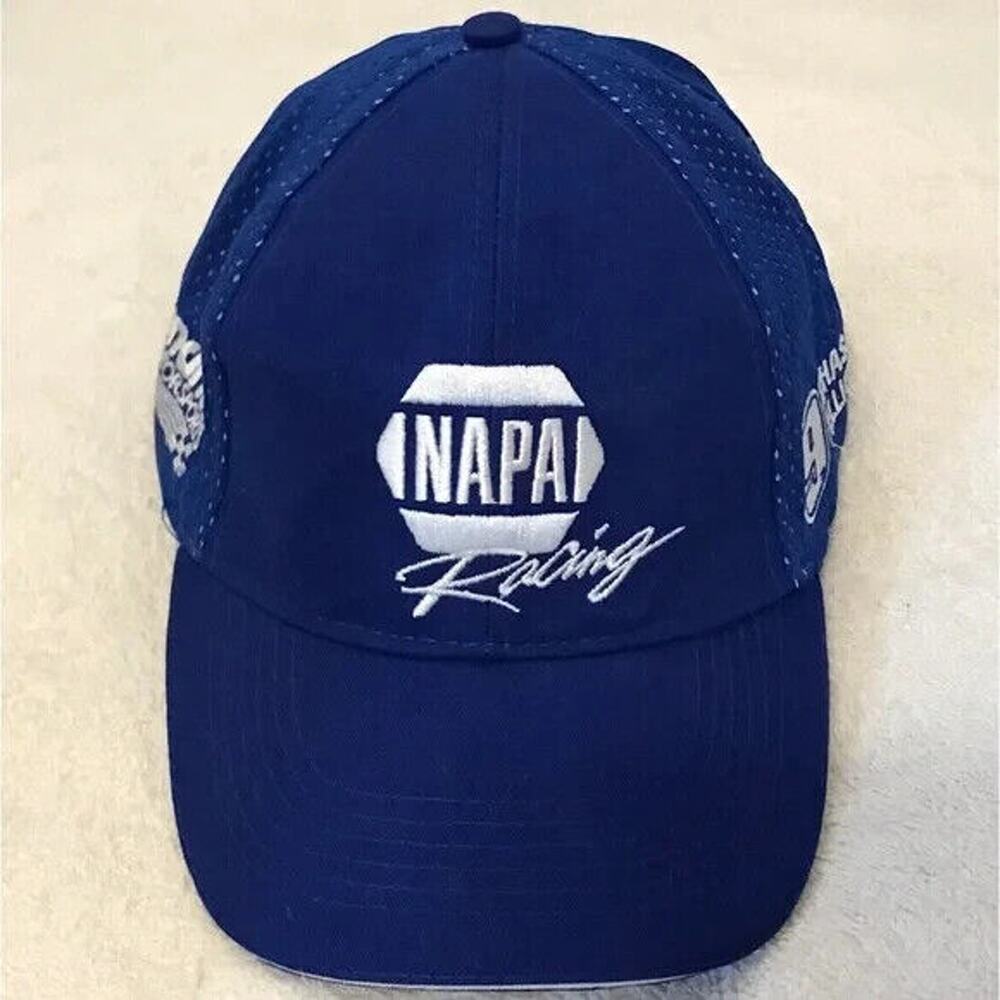 SKU2897 Chase Elliott #9 NAPA Racing NASCAR Hendrick Motorsports Blue White Hat